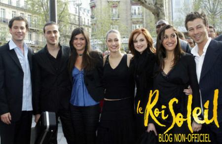 la troupe du ROI SOLEIL